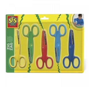 Bezpieczne nożyczki zygzaki 5 wzorów - Przybory szkolne - miniaturka - grafika 2