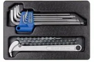 KING TONY Zestaw imbusów 1120 + klucz do filtra oleju 3204 HEX, 1,5-10 mm - Zestawy narzędziowe - miniaturka - grafika 2