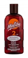 Balsamy i kremy do opalania - MALIBU Bronzing Tanning Oil SPF2 preparat do opalania ciała 200 ml dla kobiet - miniaturka - grafika 1