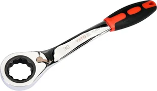 Yato KLUCZ OCZKOWY ODGIĘTY Z GRZECHOTKĄ 30MM YT-02387 - Klucze i nasadki - miniaturka - grafika 2