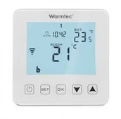 Regulatory i termostaty - Warmtec Regulator temperatury termostat PRT-01 z Wi-Fi podtynkowy pokojowy beznapięciowy) PRT01I - miniaturka - grafika 1