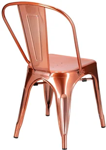 D2.Design DESIGN Krzesło Paris miedziane insp. Tolix - Krzesła - miniaturka - grafika 5
