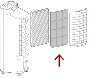 Trotec PAE 22 filtr powietrza - Akcesoria do wentylacji i klimatyzacji - miniaturka - grafika 5