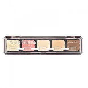 Lovely Lovely Paleta do Konturowania Magic of Contouring LOV-0303 - Bronzery i konturowanie twarzy - miniaturka - grafika 2
