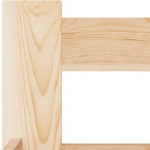 vidaXL Lumarko Rama łóżka, lite drewno sosnowe, 100 x 200 cm 321992 - Łóżka - miniaturka - grafika 6