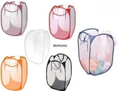 Pojemniki na zabawki - ŚREDNI SKŁADANY KOSZ NA PRANIE ZABAWKI 36x36x58 cm - miniaturka - grafika 1