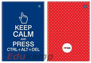 Inter-druk SA BRULION A5/96 KRATKA OPRAWA PÓŁTWARDA MIX zakupy dla domu i biura BRA596P - Szkolne artykuły papiernicze - miniaturka - grafika 3