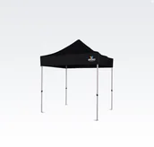 Pawilony ogrodowe - BRIMO Namiot rozkładany 2x2m - bez 3 ścian - Czarny - miniaturka - grafika 1