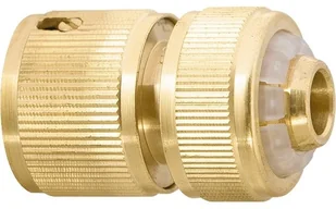 Silverline 196506 mosiężna szybkozłączka z wodą 1/2 cala gwint wewnętrzny zatrzymania 196506 - Węże ogrodowe i zraszacze - miniaturka - grafika 2