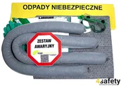 Sorbenty - R.E.I.S. SORB-UNI-SET25 - zestaw sorbentów uniwersalnych przystosowany do szybkiego usuwania wycieków. - miniaturka - grafika 1