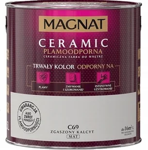 Magnat Farba wewnętrzna CERAMIC 2.5 l Zgaszony kalcyt - Farby wewnętrzne - miniaturka - grafika 2