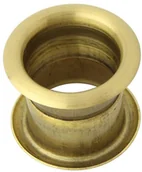 Akcesoria do drzwi - Domino TULEJA WENTYLACYJNA OKRĄGŁA 40 STAL MOSIĄDZ SATYNA - miniaturka - grafika 1