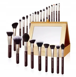 Jessup Zestaw 25 pędzli T285 Zinfandel + szkatułka - Pędzle do makijażu - miniaturka - grafika 2