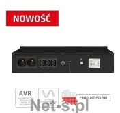 Ever Zasilacz awaryjny ECO Pro 700VA AVR 3xIEC 2xPL Sin USB rack W/EAVRRM-000K70/00 - Zasilacze awaryjne UPS Ever Zasilacz awaryjny ECO Pro 700VA AVR 3xIEC 2xPL Sin USB rack W/EAVRRM-000K70/00 - Zasilacze awaryjne UPS - miniaturka - grafika 4