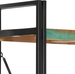 vidaXL 5-poziomowy regał na książki, 60x30x180 cm, drewno z odzysku - Regały - miniaturka - grafika 4