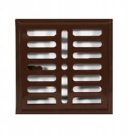 Kratki wentylacyjne - Parkanex Metalowa Malowana 14*21CM Brązowa - miniaturka - grafika 1