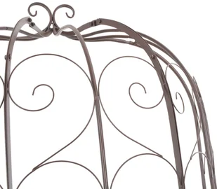 vidaXL Ławka ogrodowa, 95 cm, żelazo, antyczny brąz - Ławki ogrodowe - miniaturka - grafika 4