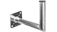 Uchwyty i mocowania do anten satelitarnych - goobay Uchwyt ścienny aluminiowy do anteny /odstęp 350mm/ 67301 - miniaturka - grafika 1