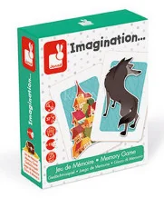 Janod Gra pamięciowa Fantazja - GRA PAMIĘCIOWA FANTAZJA - Zabawki interaktywne dla dzieci Janod Gra pamięciowa Fantazja - GRA PAMIĘCIOWA FANTAZJA - Zabawki interaktywne dla dzieci - miniaturka - grafika 3