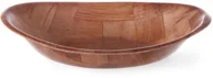 Miski i półmiski - Hendi Miska drewniana kuchenna owalna 200x140mm 425503 - miniaturka - grafika 1