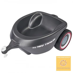 BIG Przyczepka do jeździka Bobby Car Neo Grafitowa STREFADZIECIAKOW.PL 56267 - Jeździki dla dzieci - miniaturka - grafika 5