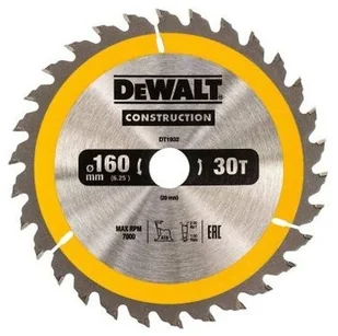 DeWalt Piła tarczowe DT1933-QZ Metal 165 mm - Tarcze do pił - miniaturka - grafika 2