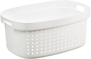 Plast team poland Kosz Na Pranie Seoul Biały 41,9L PlastTeam PT60320801 - Pudła i pojemniki do przechowywania - miniaturka - grafika 3