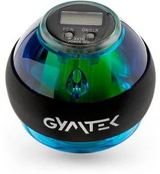 Gymtek Trenażer mięśni nadgarstka, kula żyroskopowa z licznikiem Gymtek G-66393 - Pozostały sprzęt i akcesoria do ćwiczeń - miniaturka - grafika 2