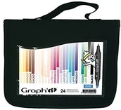 Markery permanentne - Graphit Graph Punk'it marker flamastrów, zestaw  sztuk GI00241 - miniaturka - grafika 1