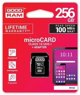 Goodram microSDHC 256GB (M1AA-2560R12) - Karty pamięci - miniaturka - grafika 3