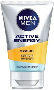 Nivea Nivea Men Active Energy energetyzujący Żel do mycia twarzy 100ml - Żele do mycia twarzy - miniaturka - grafika 4