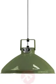 Lampy sufitowe - GL JIELDÉ Jieldé Beaumont B240 Hängelampe olivgrün nzend - miniaturka - grafika 1