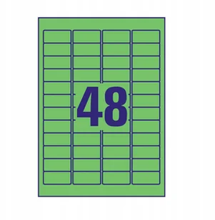 Zweckform Etykiety usuwalne kolorowe 45,7 x 21,2 mm, 960 etykiet, zielone ZW301-4 - Etykiety do drukarek Zweckform Etykiety usuwalne kolorowe 45,7 x 21,2 mm, 960 etykiet, zielone ZW301-4 - Etykiety do drukarek - miniaturka - grafika 4