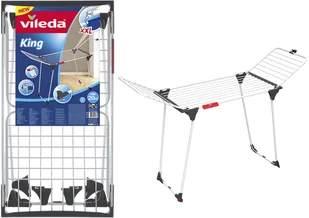 Vileda King Suszarka na pranie składana 20 metrów - Suszarki na ubrania - miniaturka - grafika 3