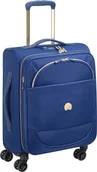 Walizki - Delsey Walizka kabinowa poszerzana Montrouge 55 cm SLIM Niebieska 002018803-02 - miniaturka - grafika 1