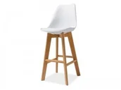 Taborety i hokery - Signal INSP. HOKER KRIS , BIAŁY KRIS - miniaturka - grafika 1