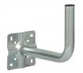 Uchwyty i mocowania do anten satelitarnych - Corab Uchwyt ścienny-balkonowy gięty USBC-38/400-Z USBC-38/400-Z - miniaturka - grafika 1