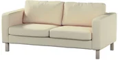 Pokrowce na meble - Dekoria pl pl Pokrowiec na sofę Karlstad 2-osobową nierozkładaną krótki kremowy szenil 165 x 89 x 64 cm Chenille 617-702-22 - miniaturka - grafika 1