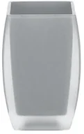 Kubki na szczoteczki do zębów - Spirella spirella 1018497 kubek Freddo Grey zębów akcesoriów łazienkowych, polistyren, 10.5 x 7 x 7 cm 1018497 - miniaturka - grafika 1
