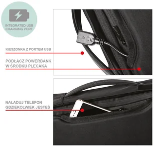 XD Design Plecak Bobby Bizz P705.571 - Torby na laptopy - miniaturka - grafika 45