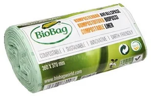 BIOBAG Worki na odpady organiczne biodegradowalne i kompostowalne w 100% idealne do MaxAir II 6L rolka 30 szt- BIOBAG - Środki do WC - miniaturka - grafika 4