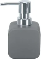 Mydelniczki i dozowniki mydła - Kleine Wolke Dozownik do mydła Cubic Anthracite 4004478221895 - miniaturka - grafika 1
