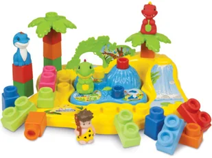 Clementoni CLEMMY PLUS PARK DINOZAURÓW CLE17079 - Klocki - miniaturka - grafika 2