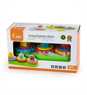 NEW CLASSIC TOYS Koła zębate dla maluszków - Układanki dla dzieci - miniaturka - grafika 2