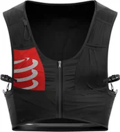 Plecaki - COMPRESSPORT plecak biegowy ULTRUN PACK czarny + 2x soft flask - miniaturka - grafika 1