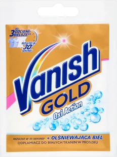 Odplamiacz Vanish Oxi Action Gold - 30 g / white - Środki do prania - miniaturka - grafika 2