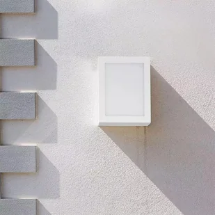 v-tac Oprawa Ścienna V-TAC 12W LED IP65 Biała VT-822 6400K 750lm - Lampy ścienne - miniaturka - grafika 17