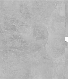 vidaXL Szafka pod umywalkę, szarość betonu, 90x38,5x45 cm, płyta vidaXL - Szafki łazienkowe - miniaturka - grafika 7