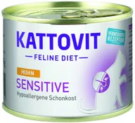 Mokra karma dla kotów - Kattovit 10 + 2 gratis! Special Diet, 12 x 185 g - Sensitive, kurczak - miniaturka - grafika 1