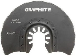 Graphite Akcesoria Tarcza półokrągła 85 mm 56H002 - Materiały ścierne - miniaturka - grafika 5